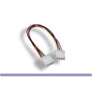 12inch 4 Pin Molex Cable 5.25 inch Female to 5.25 inch Female F-F Power
