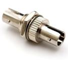 Fiber optic adapter ST/ST simplex flange mount metal coupler